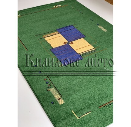 Синтетический ковер FRISE F0657A GREEN - высокое качество по лучшей цене в Украине.
