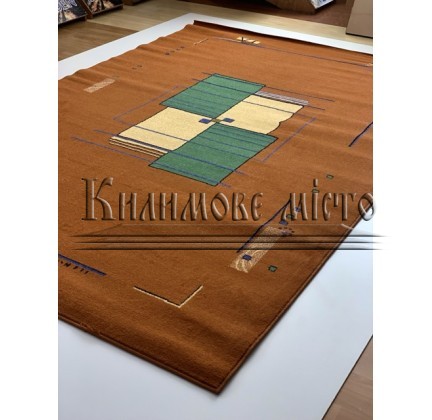 Синтетический ковер FRISE F0657A ORANGE - высокое качество по лучшей цене в Украине.