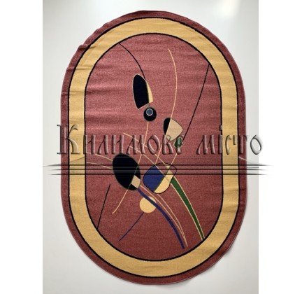 Синтетический ковер FRISE F3042A PINK - высокое качество по лучшей цене в Украине.