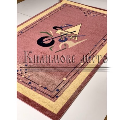 Синтетический ковер FRISE F3106A PINK - высокое качество по лучшей цене в Украине.