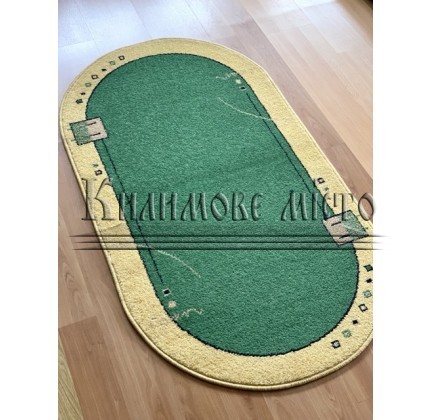 Синтетический ковер FRISE F3127A GREEN - высокое качество по лучшей цене в Украине.
