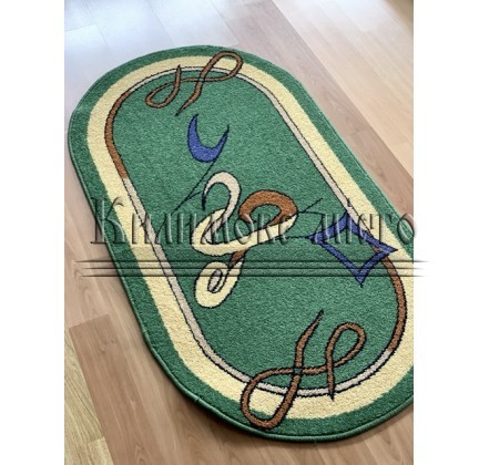 Синтетический ковер FRISE F5247A GREEN - высокое качество по лучшей цене в Украине.