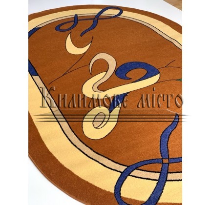 Синтетический ковер FRISE F5247A ORANGE - высокое качество по лучшей цене в Украине.