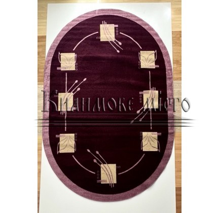 Синтетический ковер FRISE F5804A RED - высокое качество по лучшей цене в Украине.