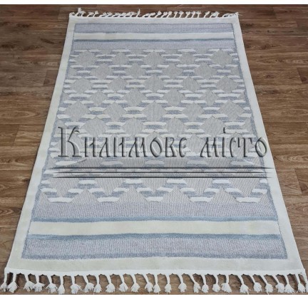 Synthetic carpet GABBANA GM68A L.BLUE - высокое качество по лучшей цене в Украине.