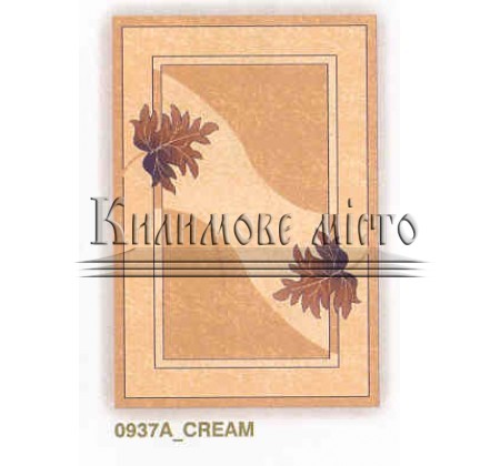 Synthetic carpet Heat-Set 0937A Cream - высокое качество по лучшей цене в Украине.