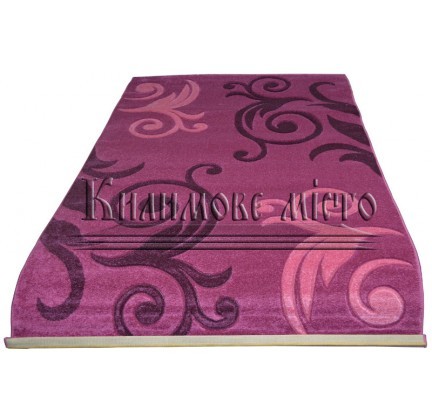 Synthetic carpet Legenda 0391 pink - высокое качество по лучшей цене в Украине.