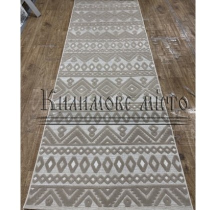 Безворсовая ковровая дорожка DOLCHE 4198A CREAM / VIZON - высокое качество по лучшей цене в Украине.