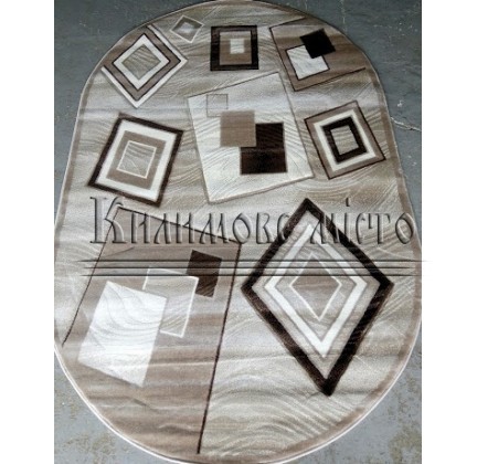 Synthetic carpet Liliya rhombus vizon - высокое качество по лучшей цене в Украине.