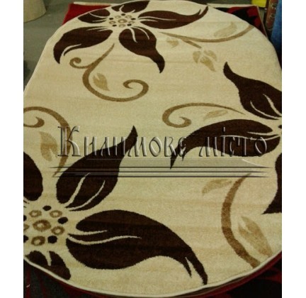 Синтетичний килим Lotus 0001 крем - высокое качество по лучшей цене в Украине.