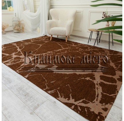 Синтетический ковер LOTUS 114211 brown - высокое качество по лучшей цене в Украине.