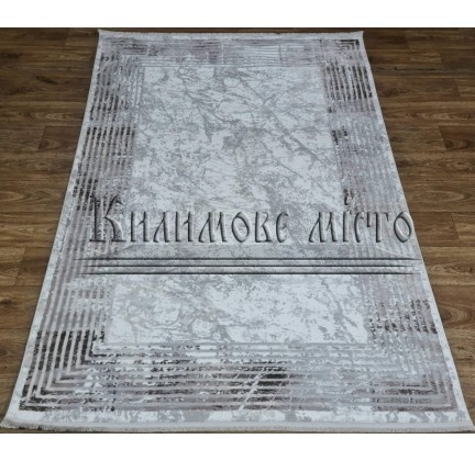 Synthetic carpet MAHAL 04126O WHITE/D.BEIGE - высокое качество по лучшей цене в Украине.