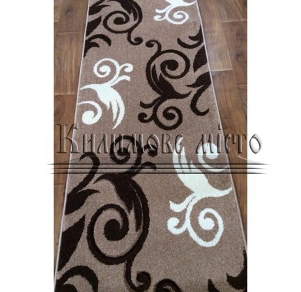 Синтетическая ковровая дорожка Melisa 391 beige - высокое качество по лучшей цене в Украине.