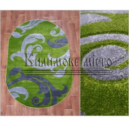 Synthetic carpet Melisa 313 green - высокое качество по лучшей цене в Украине.