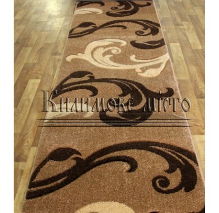 Synthetic runner carpet Melisa 313 beige - высокое качество по лучшей цене в Украине.