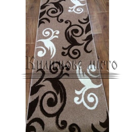 Synthetic runner carpet Melisa 391 beige - высокое качество по лучшей цене в Украине.