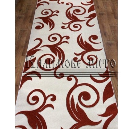 Synthetic runner carpet MELISA 0391 CREAM/TERRA - высокое качество по лучшей цене в Украине.