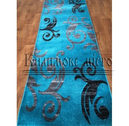 Synthetic runner carpet Melisa 391 TURKUAZ - высокое качество по лучшей цене в Украине.