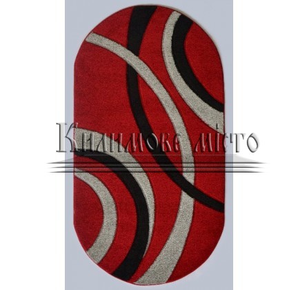 Synthetic carpet Melisa 355 red - высокое качество по лучшей цене в Украине.
