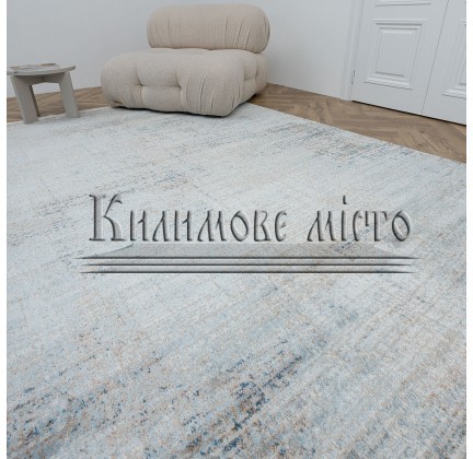 Синтетичний килим MISSHA FT49B blue - grey hb - высокое качество по лучшей цене в Украине.