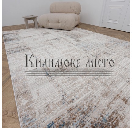 Синтетичний килим MISSHA GL36A grey hb - cream - высокое качество по лучшей цене в Украине.