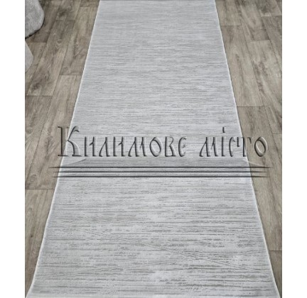 Синтетическая ковровая дорожка MONOX F092A SILVER / L.GREY - высокое качество по лучшей цене в Украине.