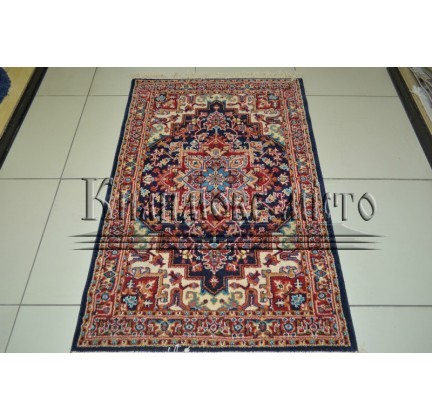 Iranian carpet Pazirik Heriss D.Blue - высокое качество по лучшей цене в Украине.