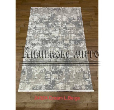 Synthetic carpet Portfolio 02432А krem / krem - высокое качество по лучшей цене в Украине.