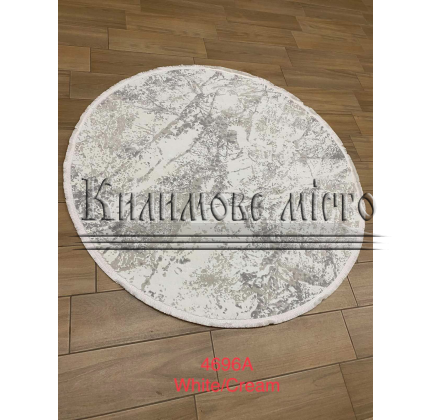 Synthetic carpet Portfolio 04696A white - cream - высокое качество по лучшей цене в Украине.