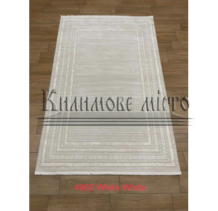 Synthetic carpet Portfolio 04982 white-white - высокое качество по лучшей цене в Украине.