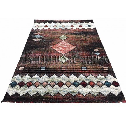 Синтетичний килим Rainbow 14 Colors 4111a Black - высокое качество по лучшей цене в Украине.