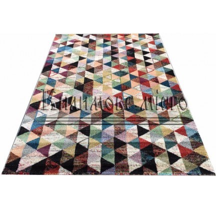Synthetic carpet Rainbow 14 Colors 4118a Cream - высокое качество по лучшей цене в Украине.