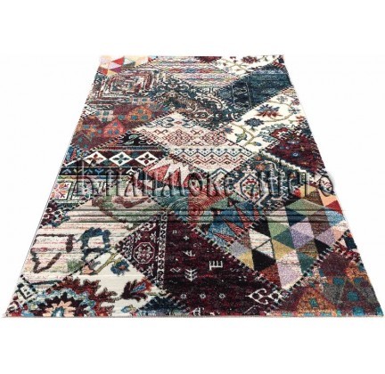 Synthetic carpet Rainbow 14 Colors 6922a Cream - высокое качество по лучшей цене в Украине.