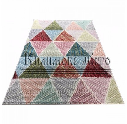 Synthetic carpet Rainbow 14 Colors 7516a Cream - высокое качество по лучшей цене в Украине.