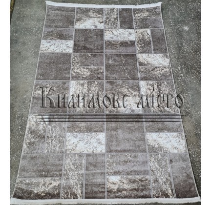 Синтетический ковер Sedef 0024B beige-grey - высокое качество по лучшей цене в Украине.