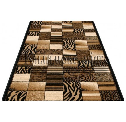 Synthetic carpet Super Elmas 4246A black-black - высокое качество по лучшей цене в Украине.