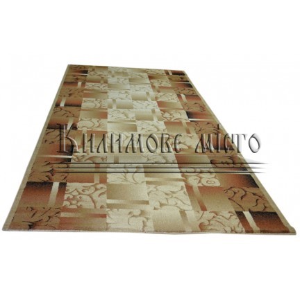 Синтетичний килим Super Elmas 5131C ivory-brown - высокое качество по лучшей цене в Украине.