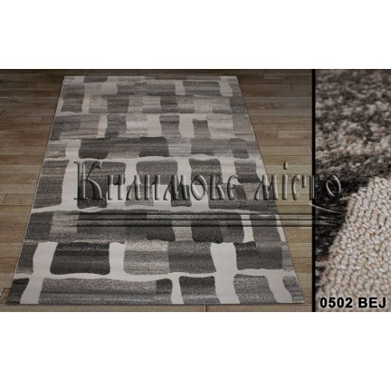 Synthetic carpet Tibet 0502 BEJ - высокое качество по лучшей цене в Украине.