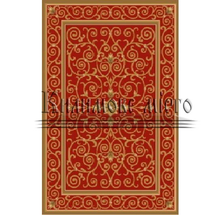 Viscose carpet Schenille 7427A red - высокое качество по лучшей цене в Украине.