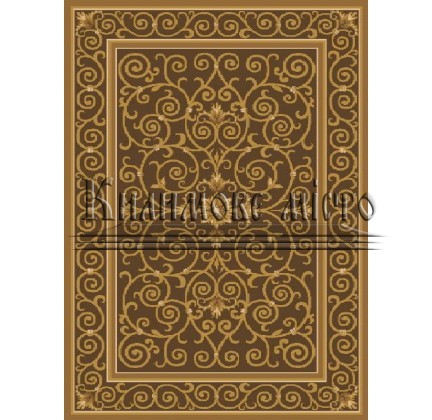 Viscose carpet Schenille 7427B brown - высокое качество по лучшей цене в Украине.