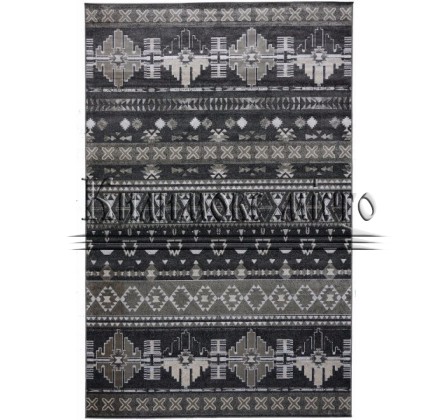 Viscose carpet Versailles 84081-68 Antracite - высокое качество по лучшей цене в Украине.
