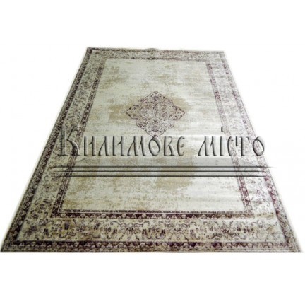 Viscose carpet Versailles 84139-56 Ivory-Red - высокое качество по лучшей цене в Украине.