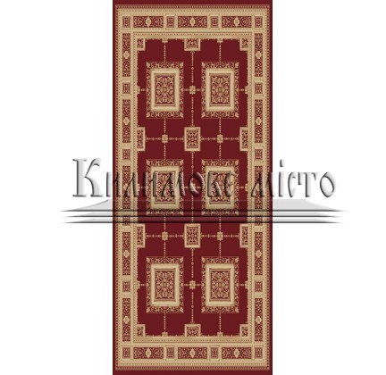 Ковер из вискозы Viscose 6514A red - высокое качество по лучшей цене в Украине.