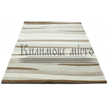 Wool carpet WAVES beige - высокое качество по лучшей цене в Украине.