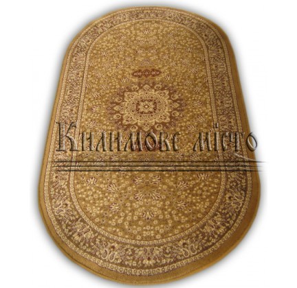 Wool carpet Klasik 0060 d.beige - высокое качество по лучшей цене в Украине.
