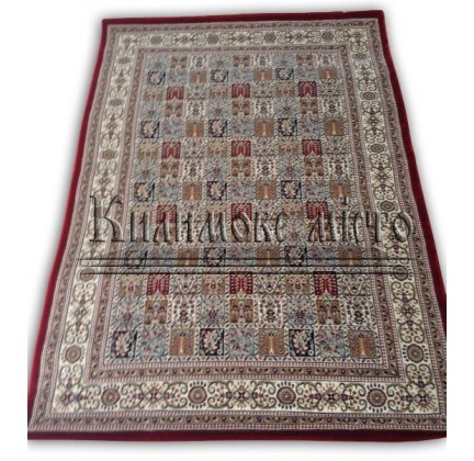 Wool carpet Klasik 1045 red - высокое качество по лучшей цене в Украине.
