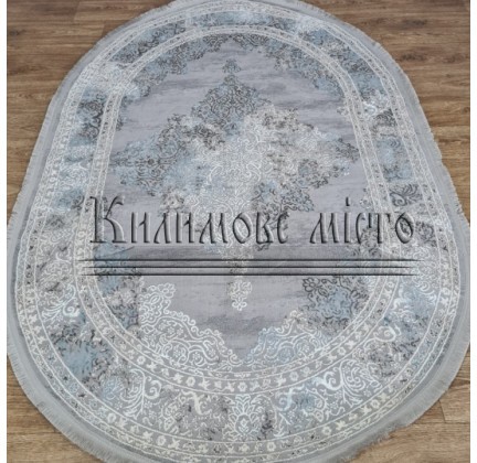 Synthetic carpet LUXURY 05844G BLUE-BLUE - высокое качество по лучшей цене в Украине.