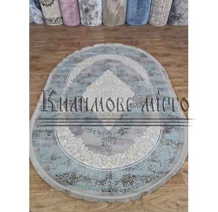 Синтетичний килим LUXURY 05974C GREY-BLUE - высокое качество по лучшей цене в Украине.