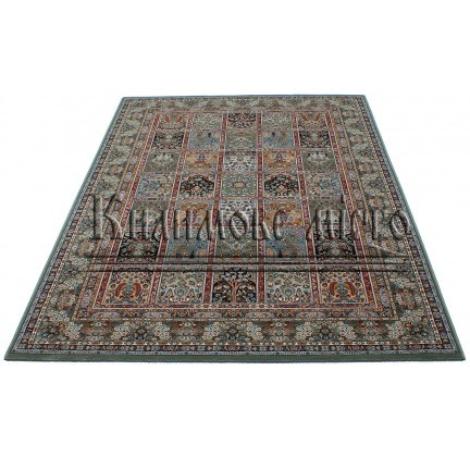 Wool carpet Nain 1258-671 green - высокое качество по лучшей цене в Украине.