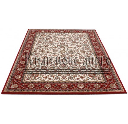 Wool carpet Nain 1276-680 beige-red - высокое качество по лучшей цене в Украине.